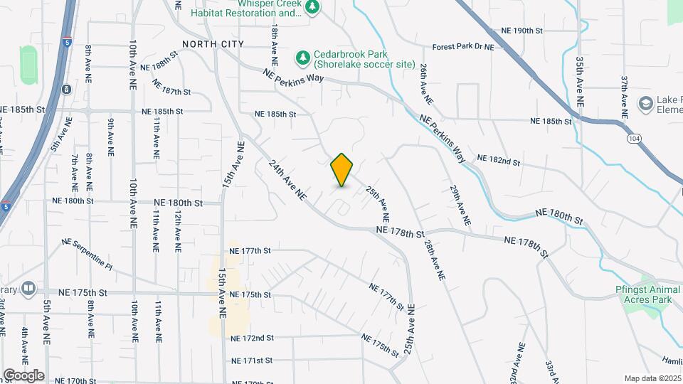 2441 NE 182nd St Map and Location Details