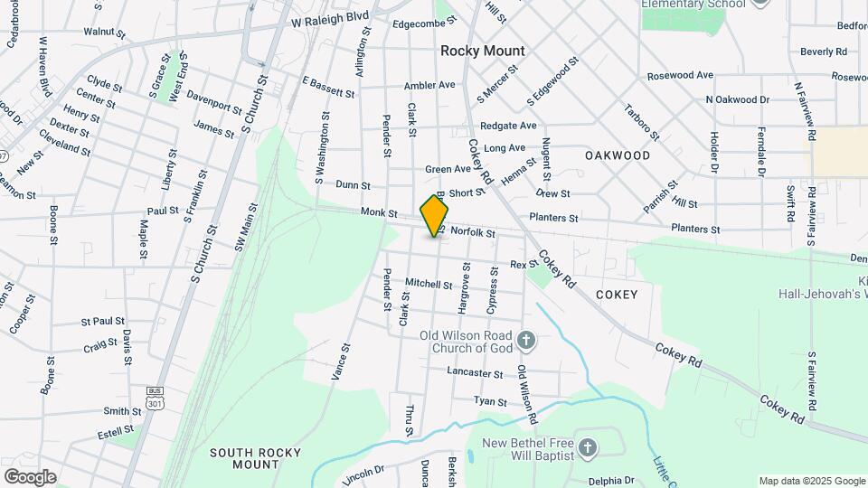 1114 Branch St Map and Location Details