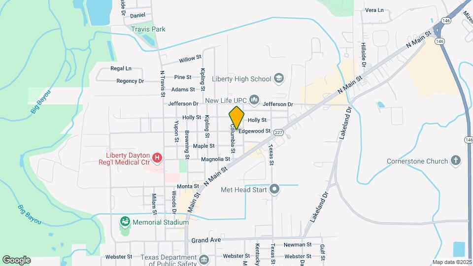 2404 Edgewood St Map and Location Details