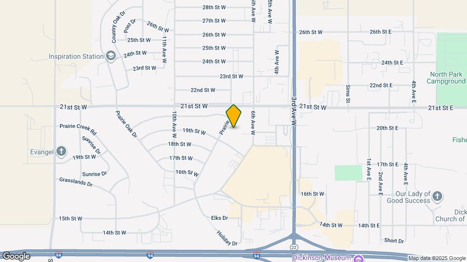 1988 Prairie Ave Map and Location Details