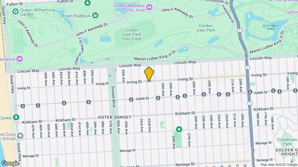 3045 Irving St Mapa y Detalles de la Ubicación