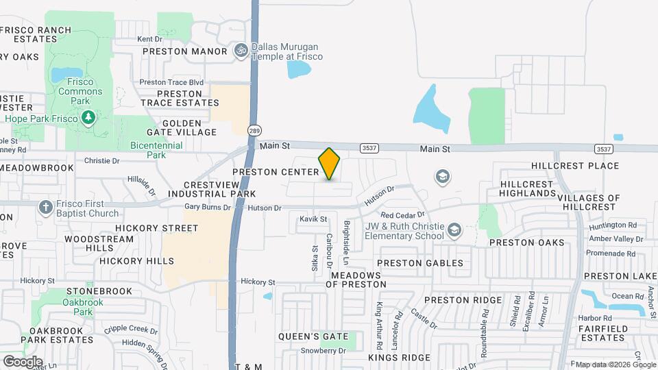 9585 Speaker Dr Map and Location Details