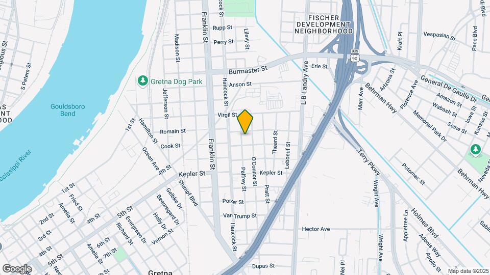 1410 Palfrey St Map and Location Details