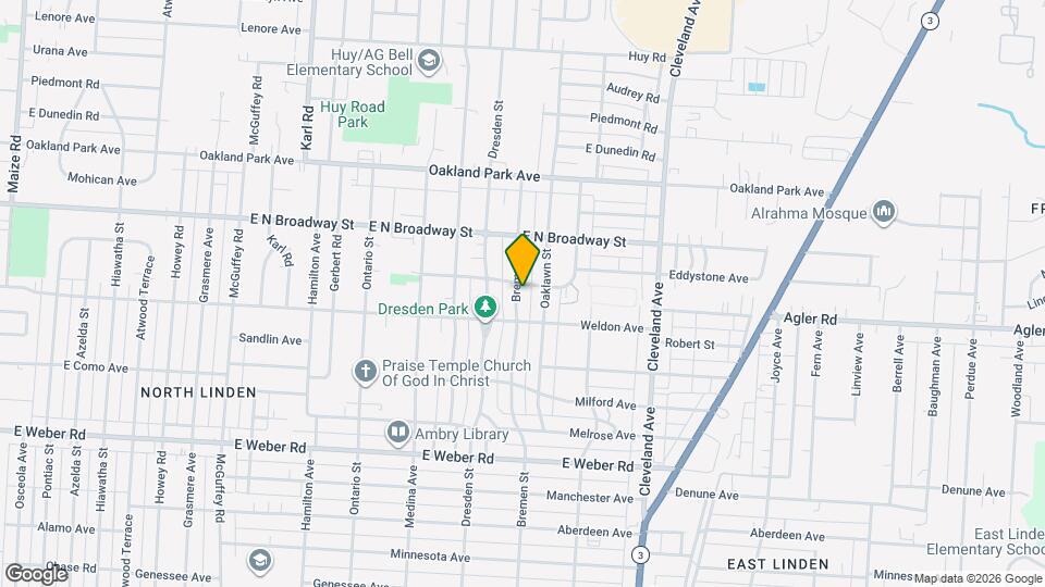 2992 Bremen St Mapa y Detalles de la Ubicación