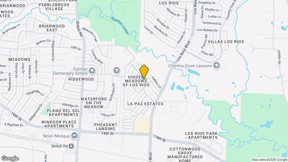 3922 18th St Map and Location Details