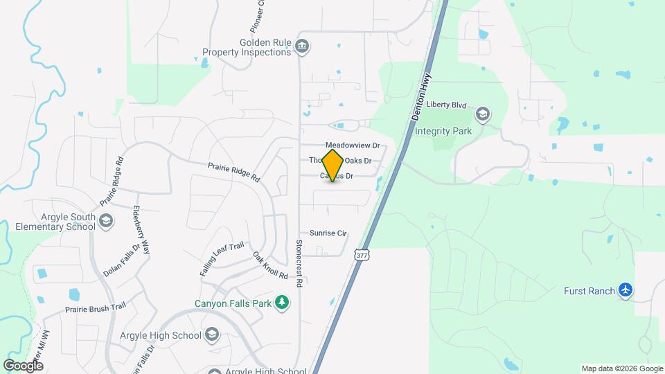 6533 Ridgecrest Ln Mapa y Detalles de la Ubicación