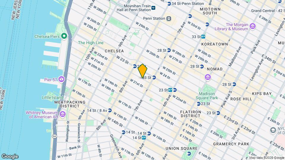 226 W 22nd St Mapa y Detalles de la Ubicación