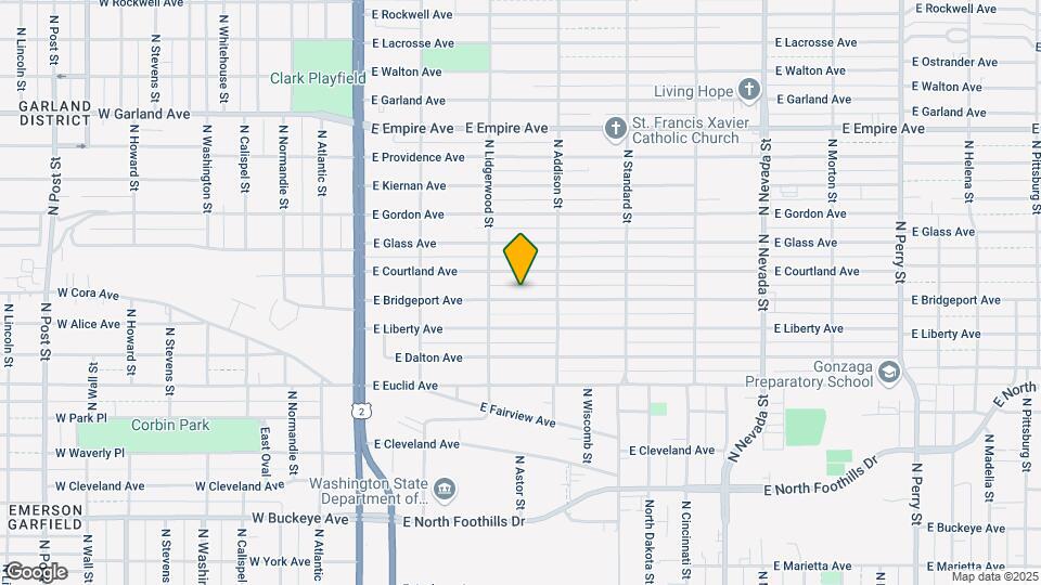 327 E Bridgeport Ave Map and Location Details