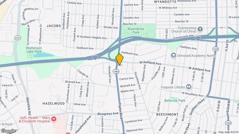 4013 Taylor Blvd Map and Location Details