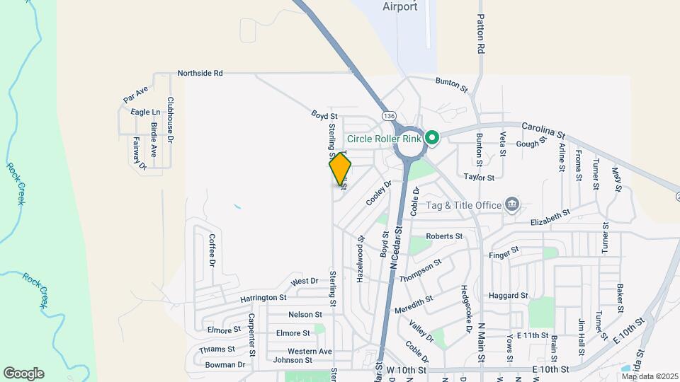 1603 Takewell St Map and Location Details