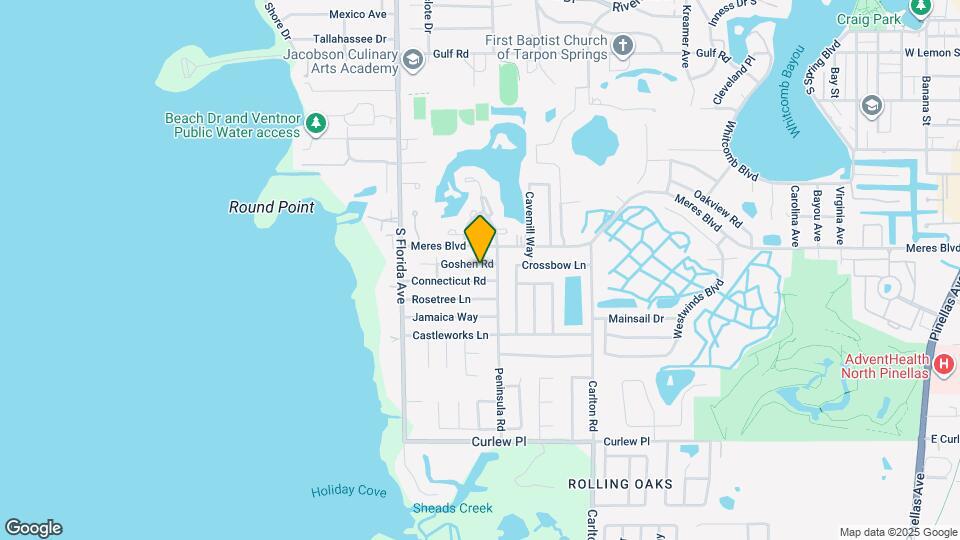 1005 Goshen Rd Map and Location Details