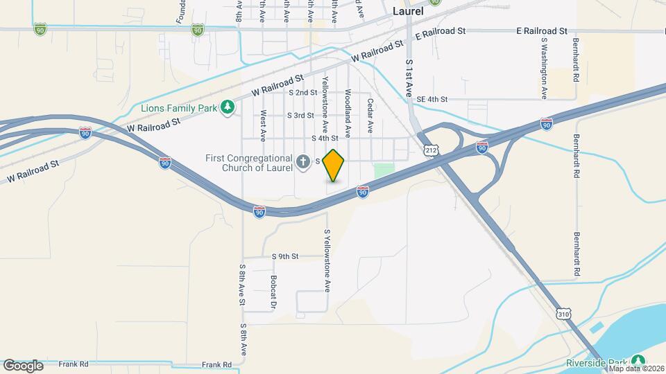 521 Yellowstone Ave Map and Location Details