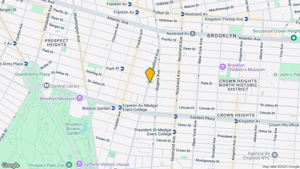 1467 Bedford Ave Map and Location Details