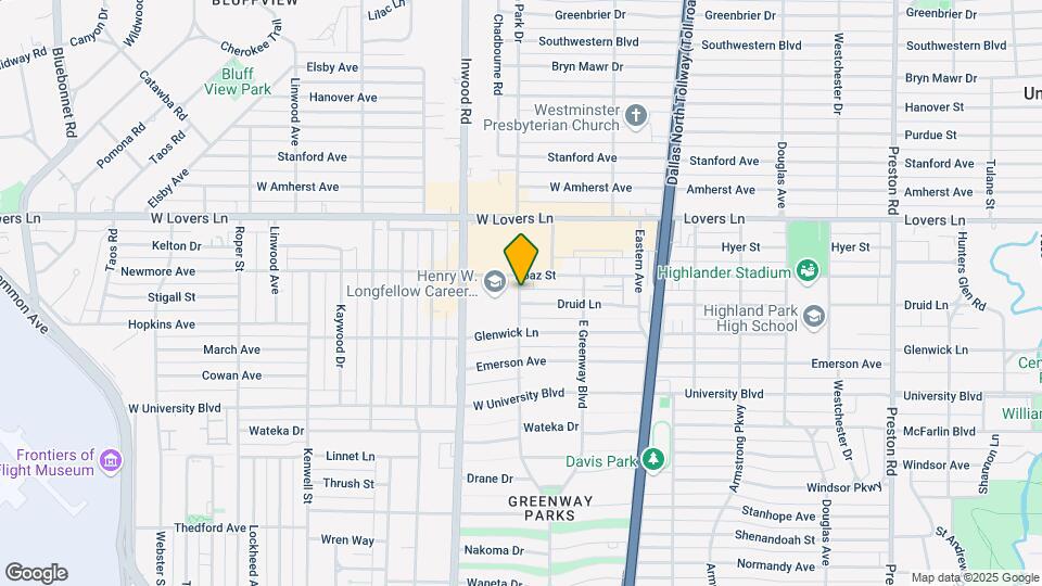 7640 W Greenway Blvd Map and Location Details