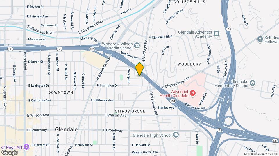 501 Grove Pl Map and Location Details