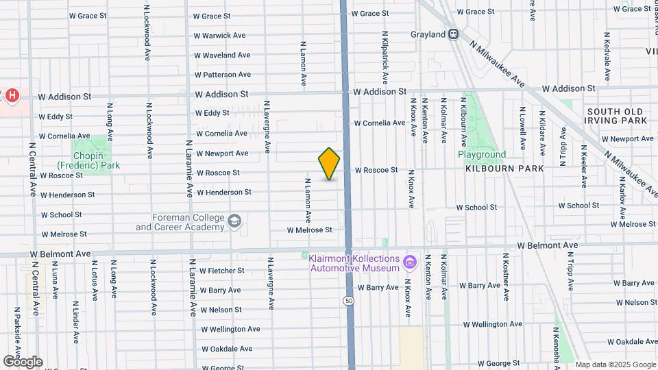 4826 W Henderson St Map and Location Details