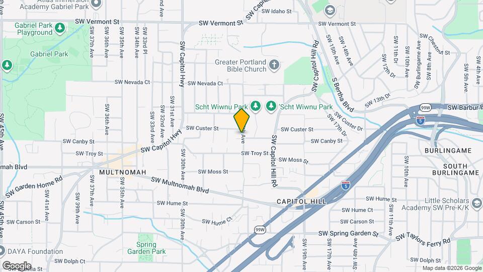 7621 SW 25th Ave Mapa y Detalles de la Ubicación