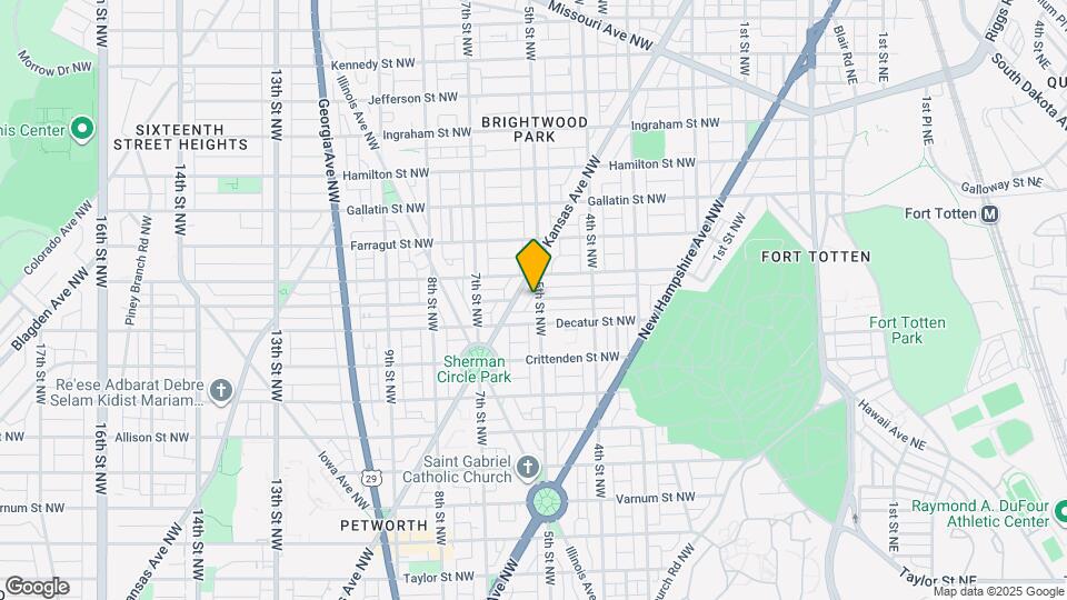 4822 5th St NW Map and Location Details