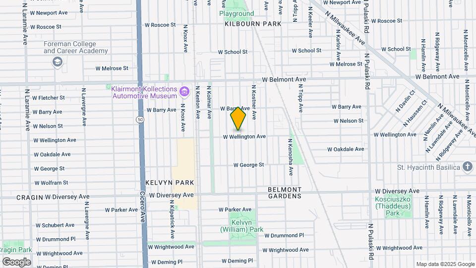 3002-3004 N Kilbourn Ave Map and Location Details