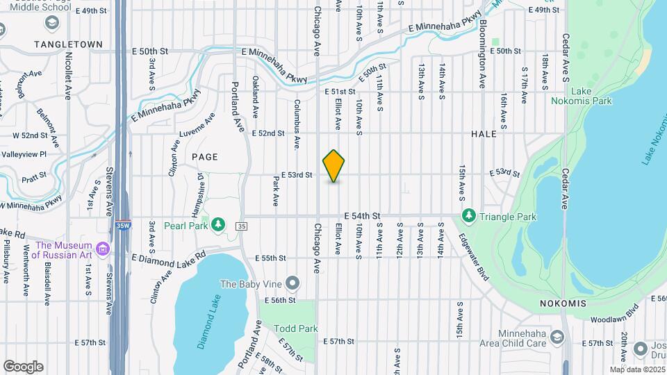 5312 Elliot Ave Map and Location Details