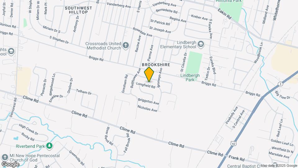 2832 Longfield Rd Map and Location Details