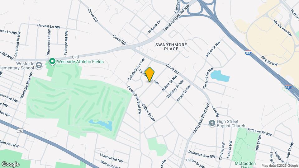 1456 Fresno St NW Map and Location Details