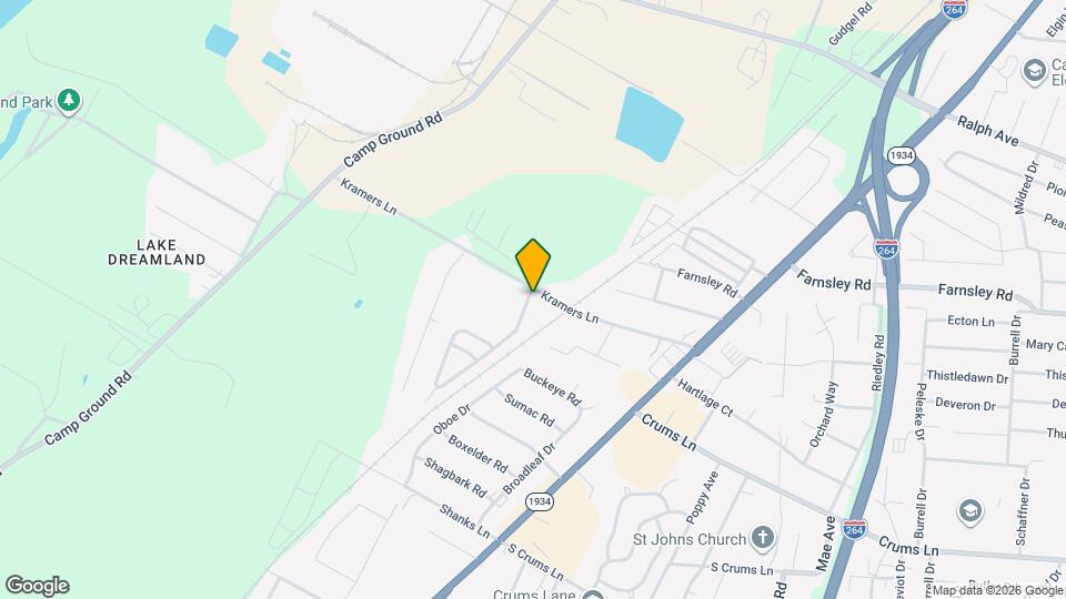 3416 Kramers Ln Map and Location Details