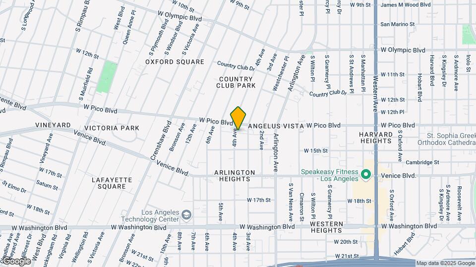 1322 4th Ave Mapa y Detalles de la Ubicación