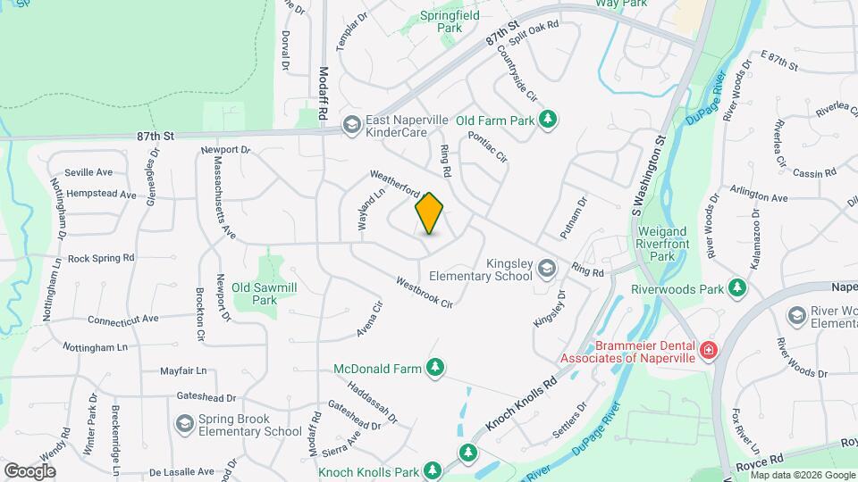 2338 Woodview Ln Map and Location Details