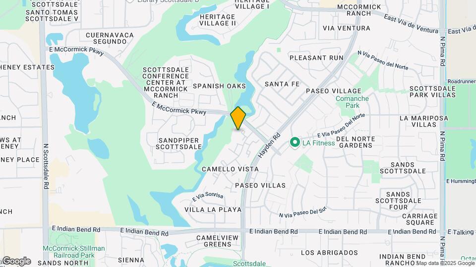 7424 N Vía Camello Del Norte-Unit -190 Map and Location Details