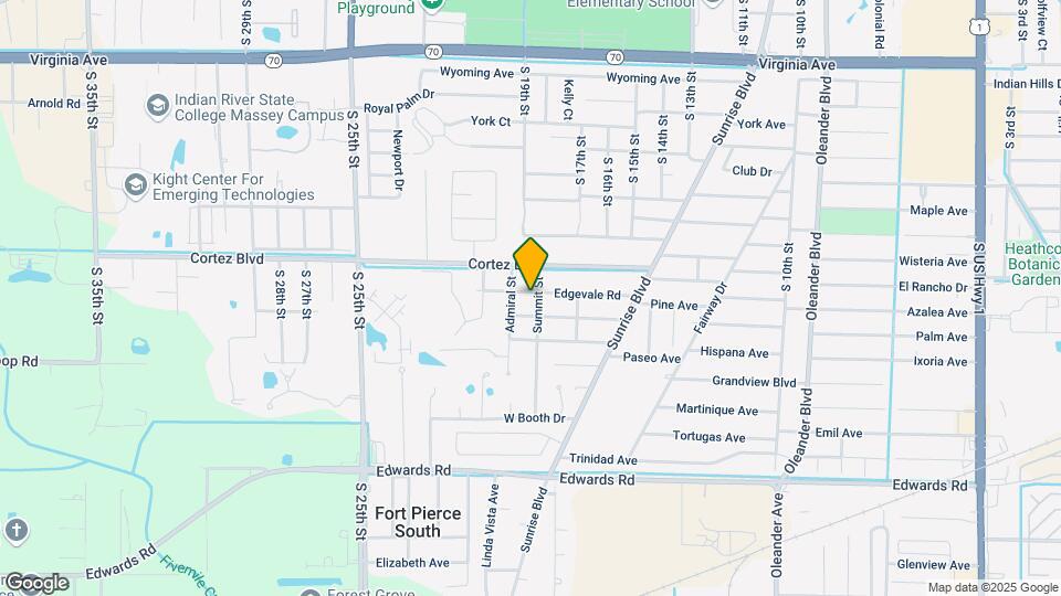 1811 Edgevale Rd Map and Location Details