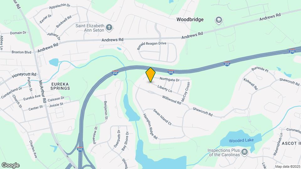 1031 Liberty Ln Map and Location Details