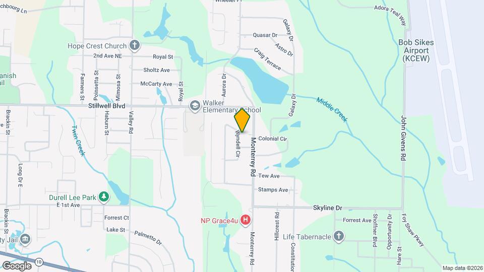 5374 Wyndell Cir Map and Location Details
