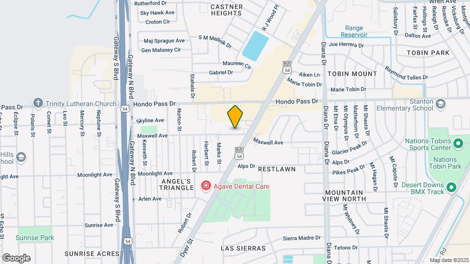 4733 Maxwell Ave Map and Location Details