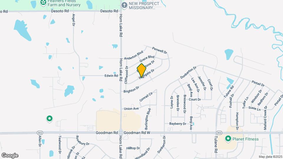 4223 Highgate Dr Map and Location Details
