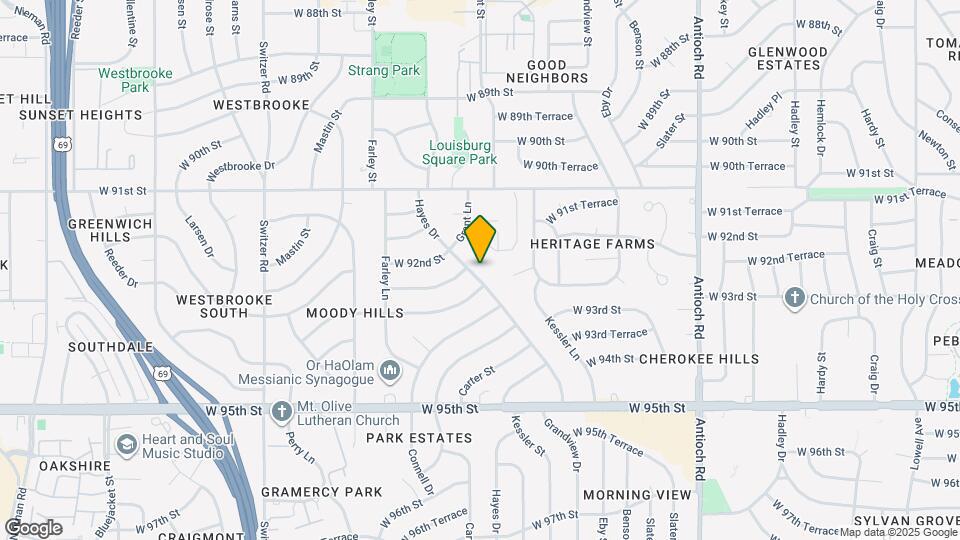 9209 Hayes Dr Map and Location Details