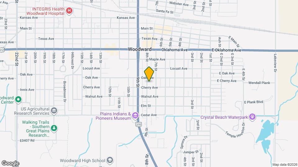 1618 8th St Map and Location Details