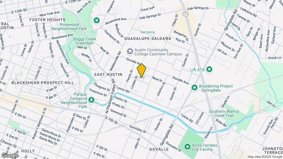 1100 Brass St Map and Location Details