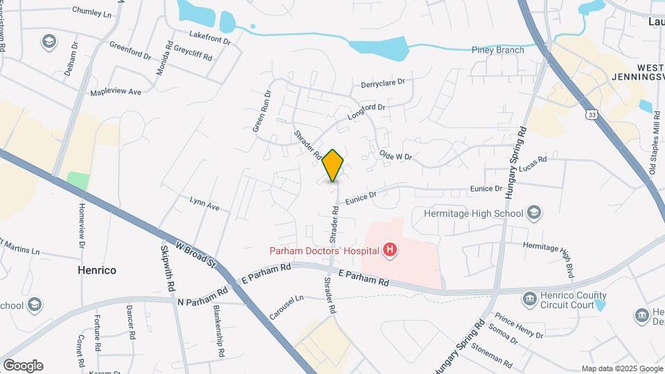 8400 Brigadoon Ct Map and Location Details