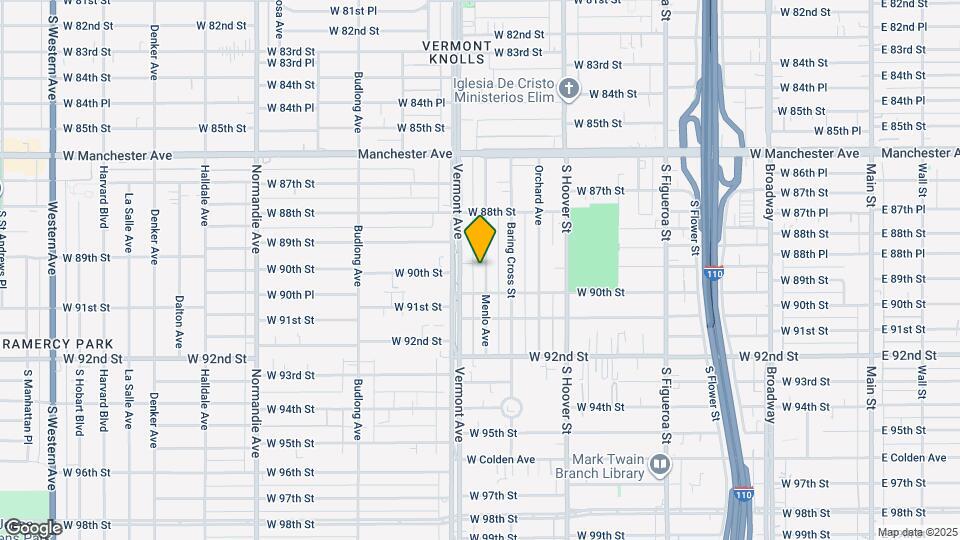 8923 Menlo Ave Map and Location Details