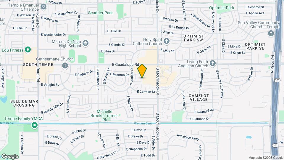 6467 S Butte Ave Map and Location Details