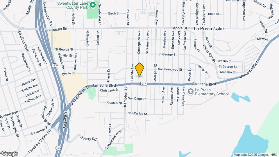 623 Concepcion Ave Map and Location Details