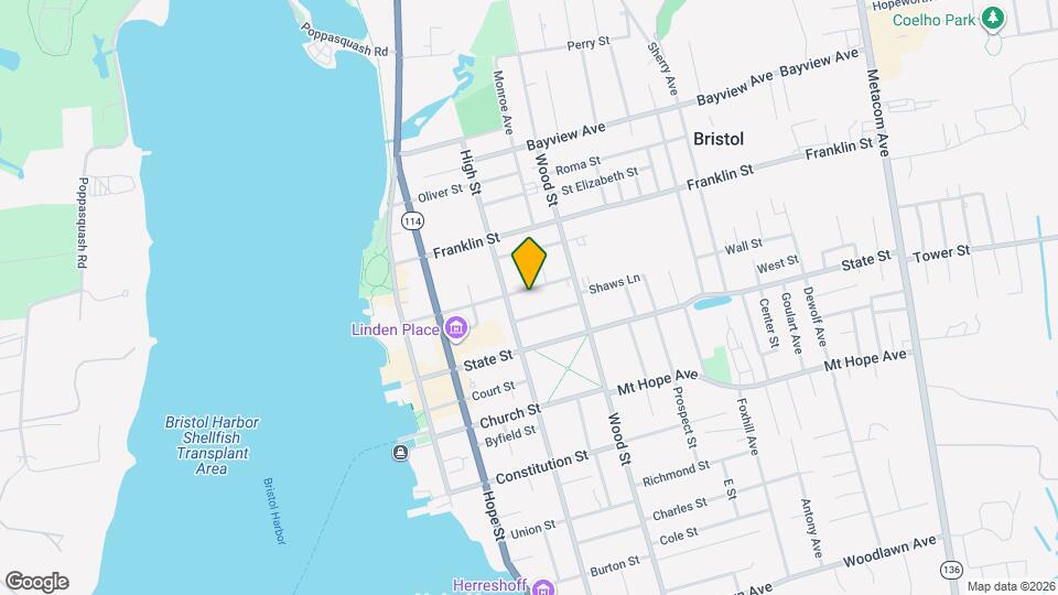 136 Bradford St, Unit 2 Map and Location Details
