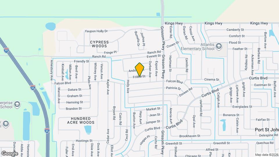 5175 Frisco St Map and Location Details