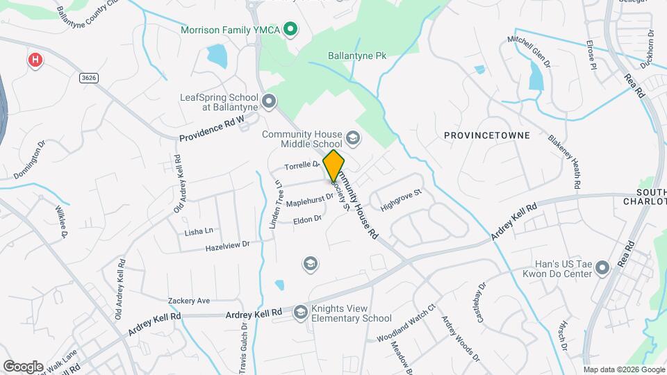 8514 Society St Map and Location Details