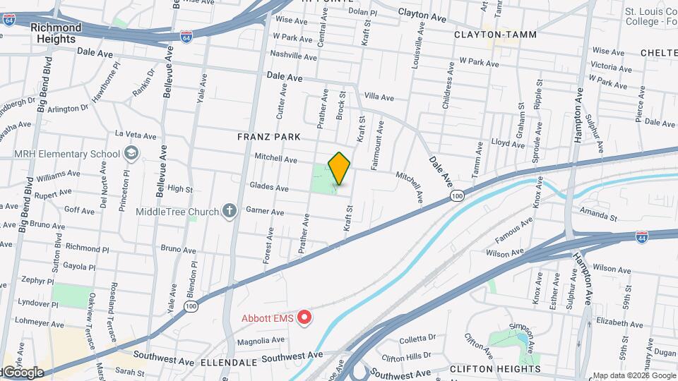 6723 Glades Ave Map and Location Details