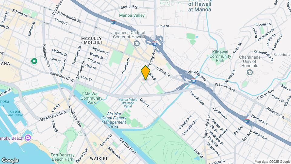 810 Kaaloa St Map and Location Details