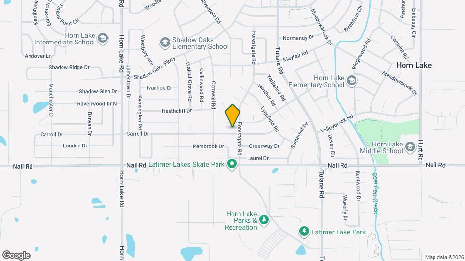 3470 Carroll Dr Map and Location Details