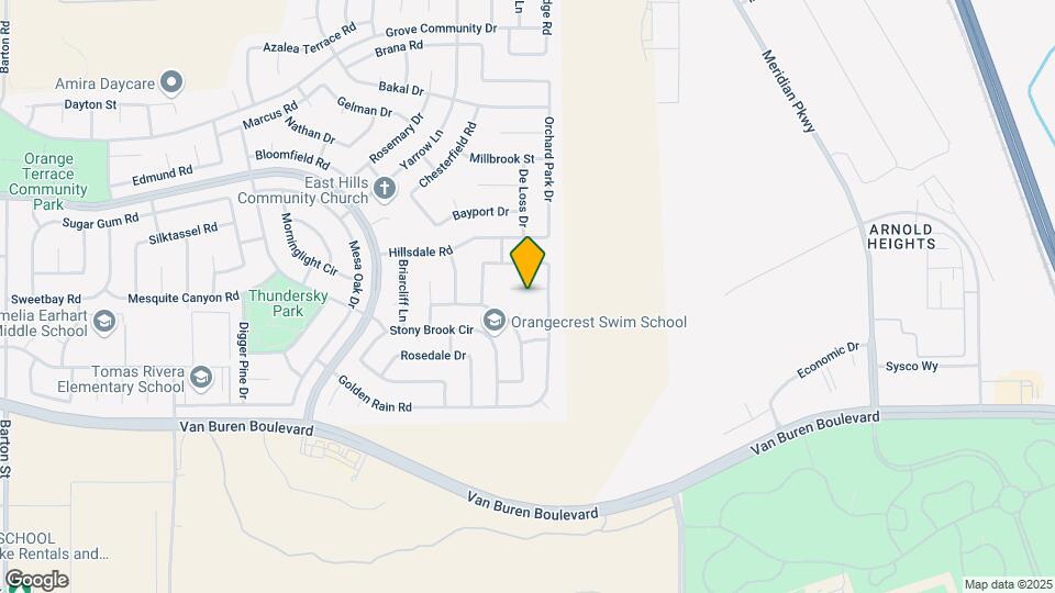 20865 Oakdale Ln Map and Location Details