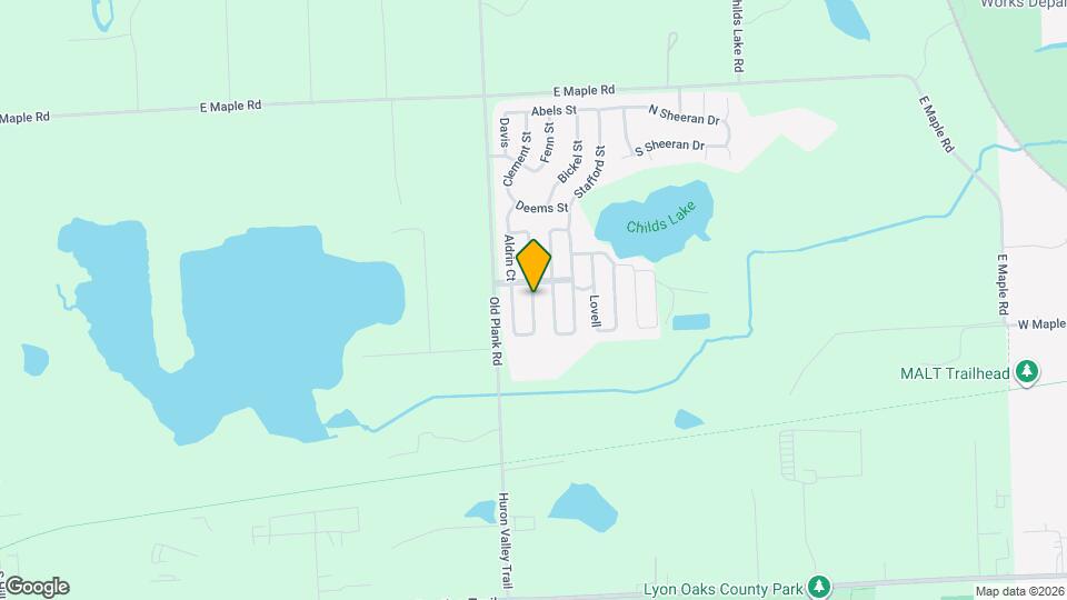 1863 Collins Ct Mapa y Detalles de la Ubicación